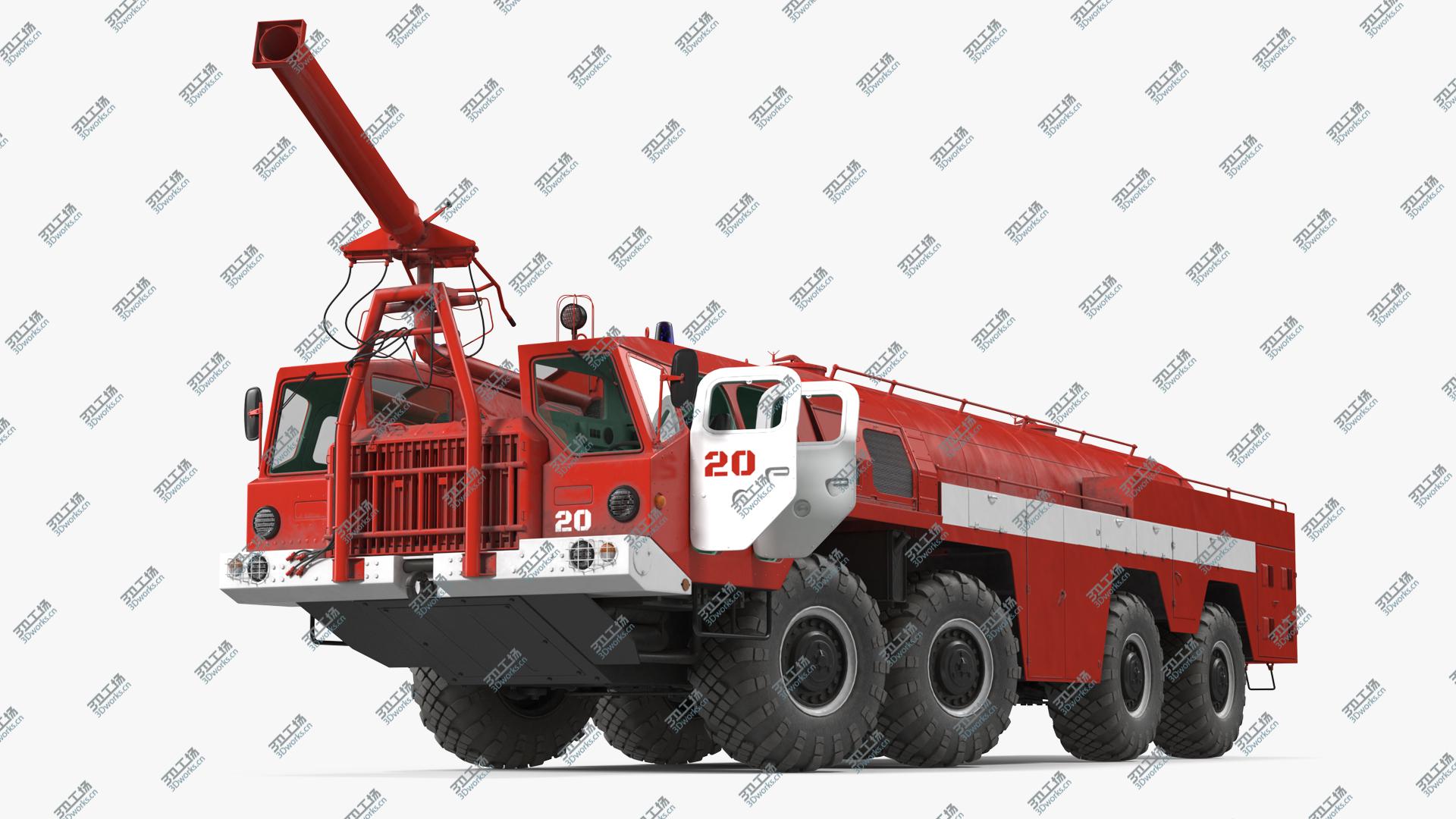 images/goods_img/20210313/3D Airport Fire Fighting Vehicle MAZ AA 60 Rigged/1.jpg